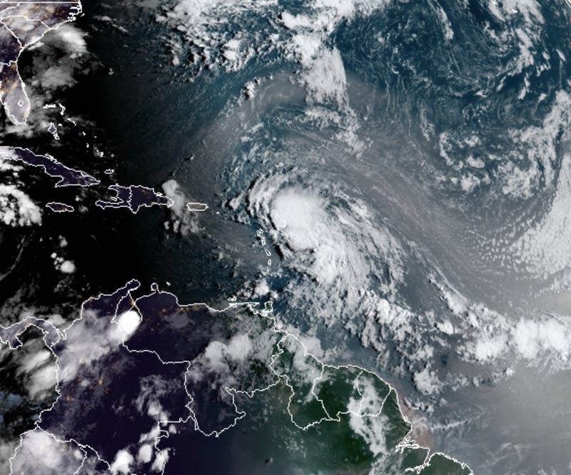 Tropical Storm Laura forms in Atlantic