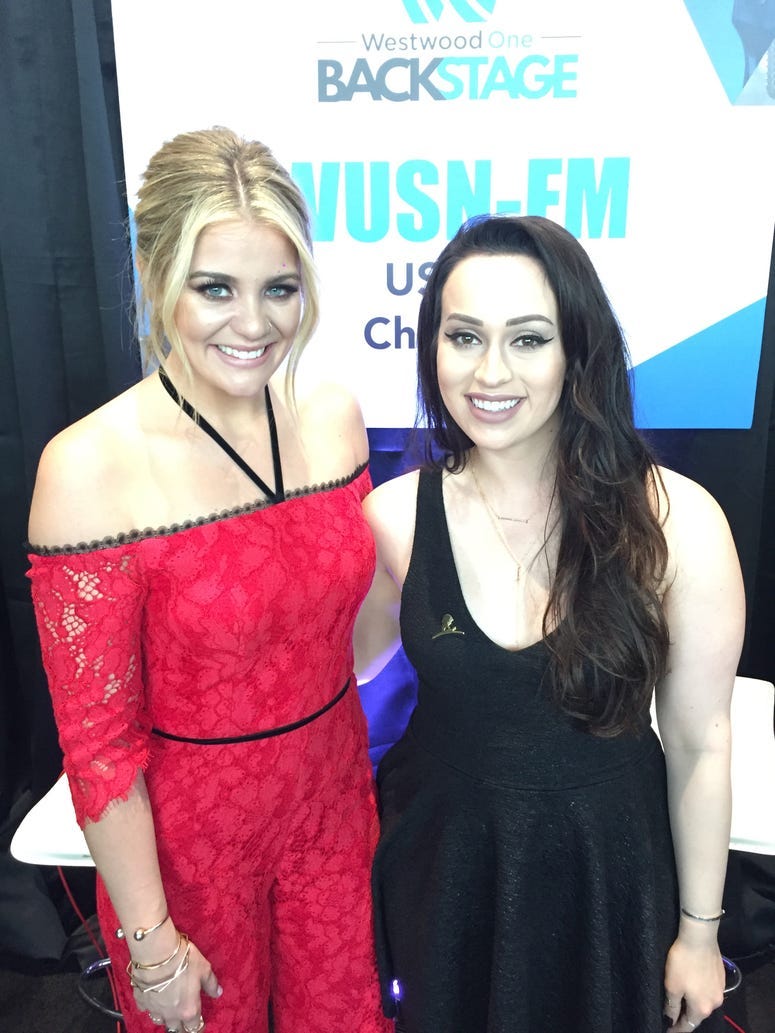 Lauren Alaina & Kimmie Caruba at the ACMs