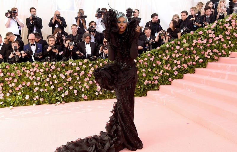 Laverne Cox attends the 2019 Met Gala.