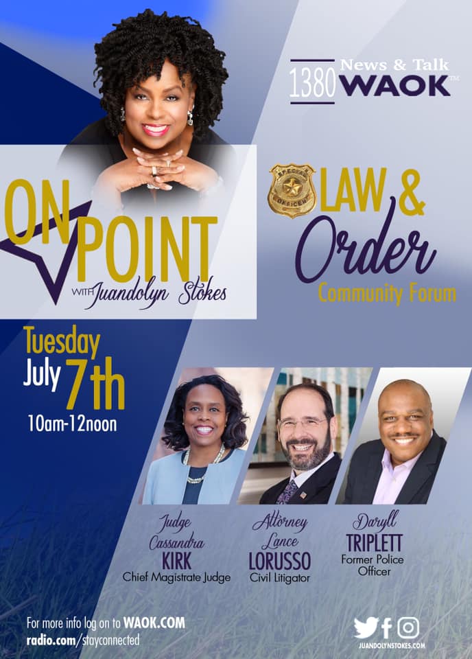 WAOK Presents Law & Order Community Forum