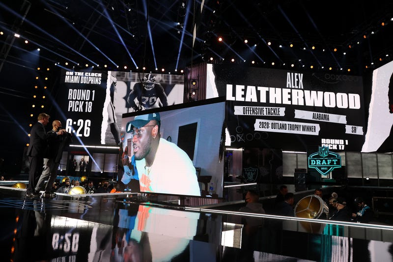 Alex Leatherwood, 2021 NFL Draft