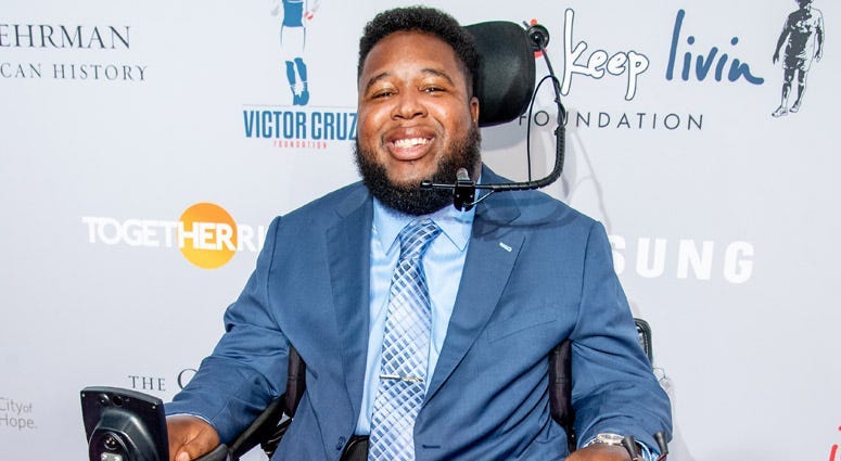 Former Rutgers defensive tackle Eric LeGrand