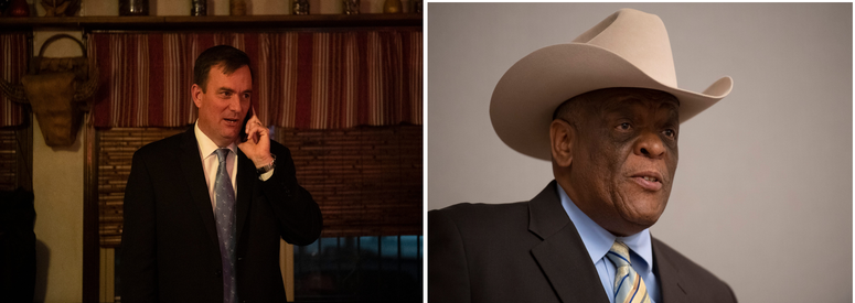 Greenville County Sheriffs Election 3/10/20  Left: Republican Hobart Lewis, Right: Democrat Paul Guy