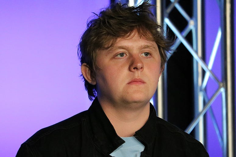 Lewis Capaldi in the RADIO.COM Theater