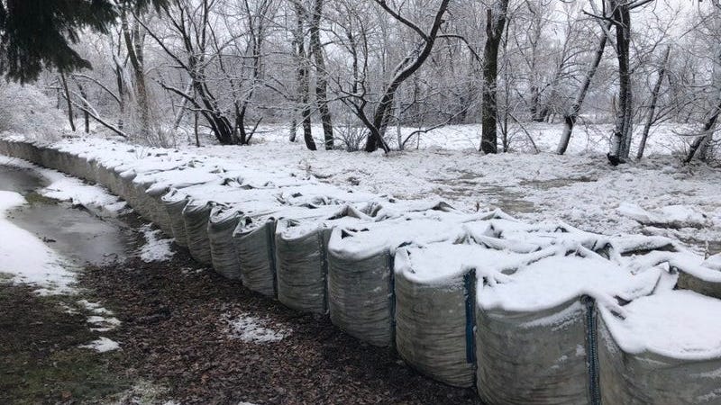 With temps cued to soar, preps continue to avoid problematic West Seneca flooding