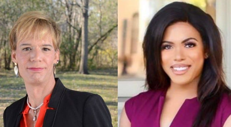 Kristal Larson (left) and Alana Giselle Banks