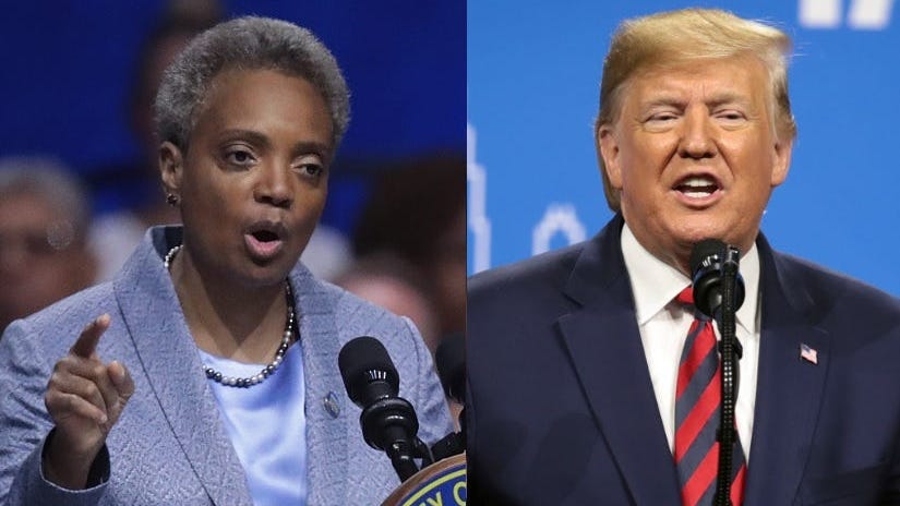 Lightfoot Says Trump Will 'Pay' If He Blocks Funding To Chicago