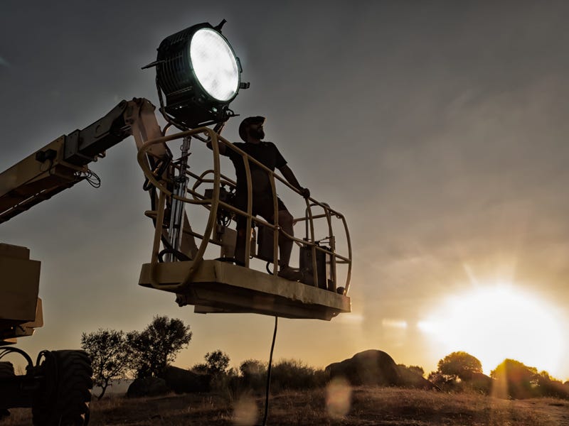 Movie Shooting Lights