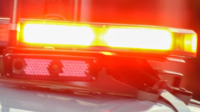 Police emergency lights