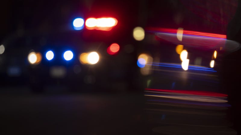 Police Lights - stock photo