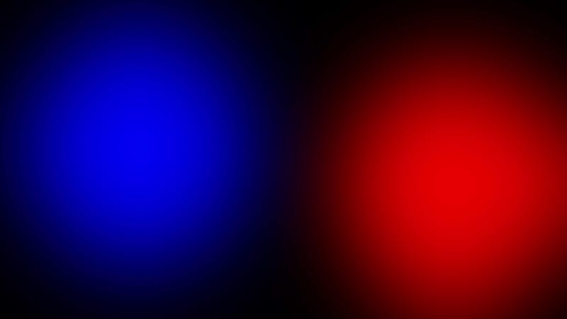 Abstract gradient background in red and blue - stock illustration