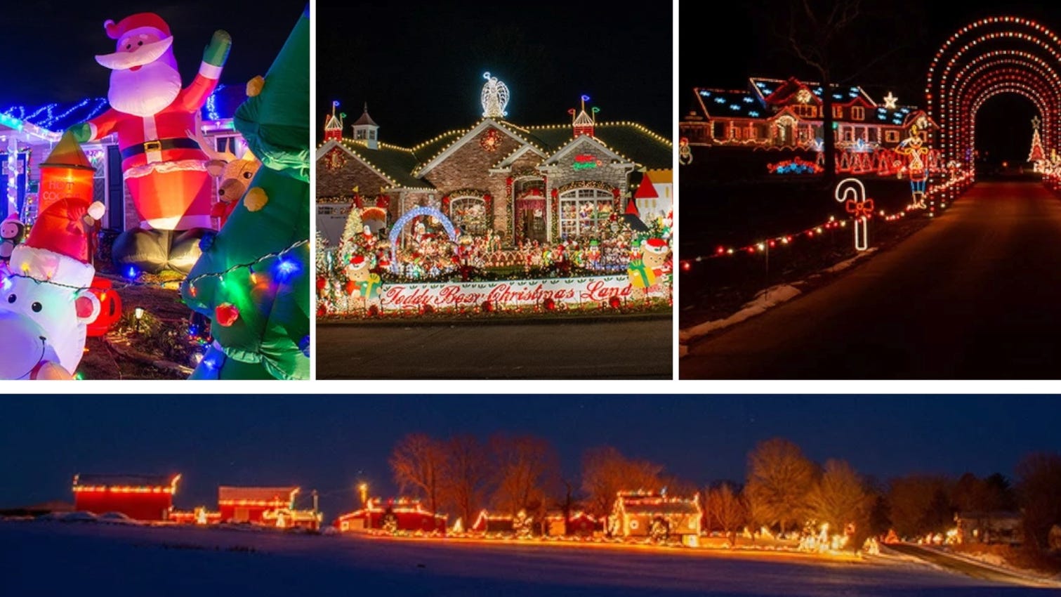 LOOK: Here’s a guide to see nearly 200 of the best holiday light displays in the St. Louis area