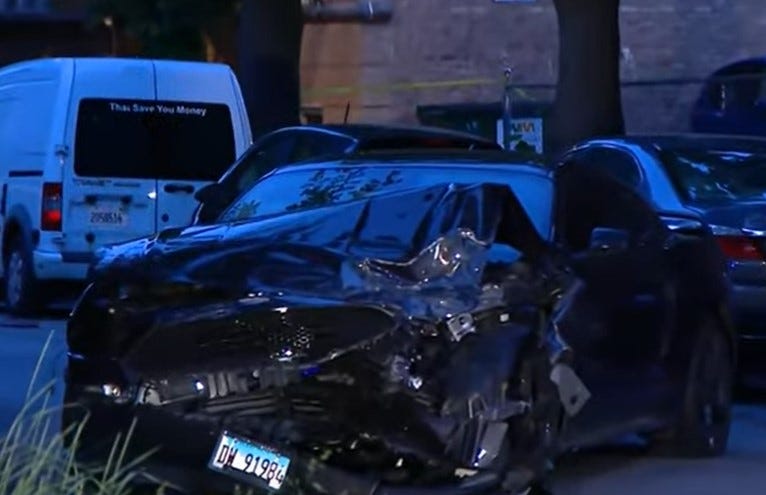 damaged, shot car