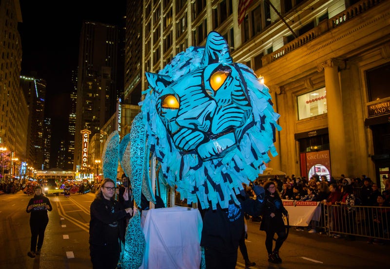 Lion puppet