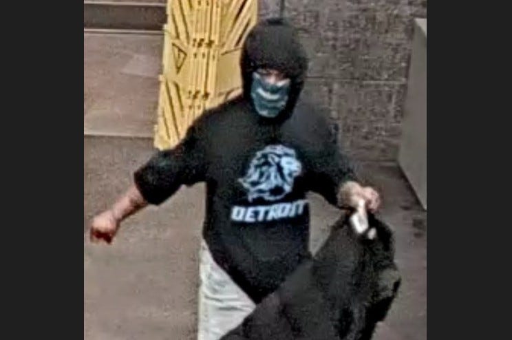 Suspect in an assault on Michigan Ave.
