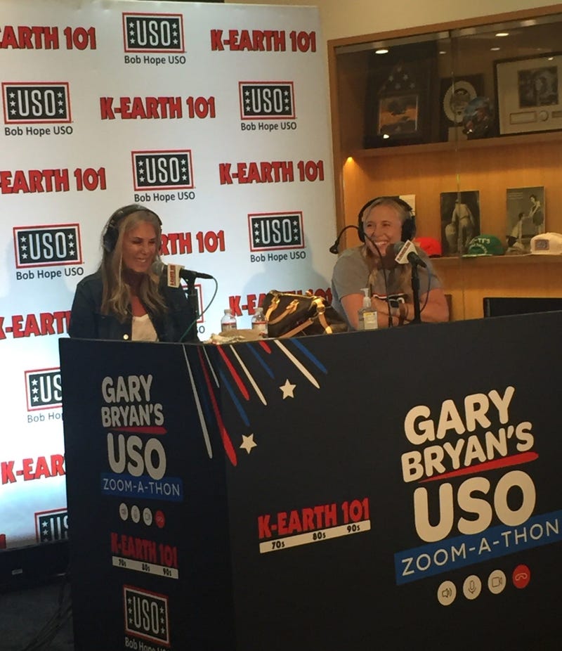 Lisa and Allison Anderson (Bob Hope USO Program Manager)