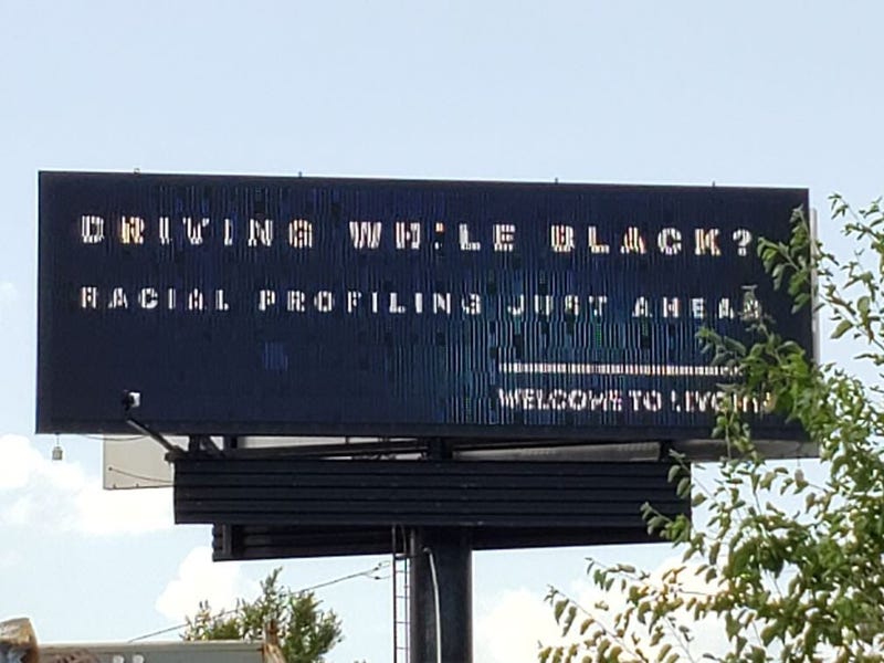 livonia profiling billboard