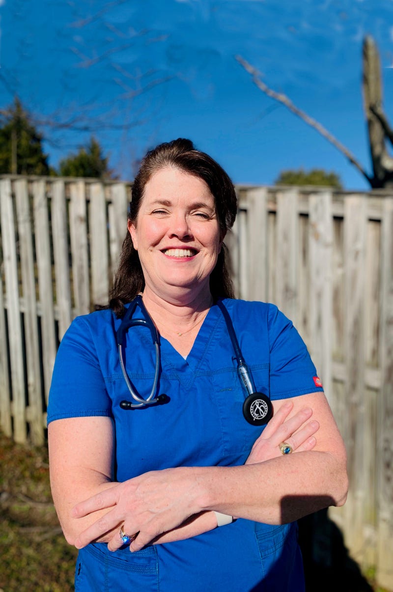 Former Navy pilot finds her groove as an ER nurse