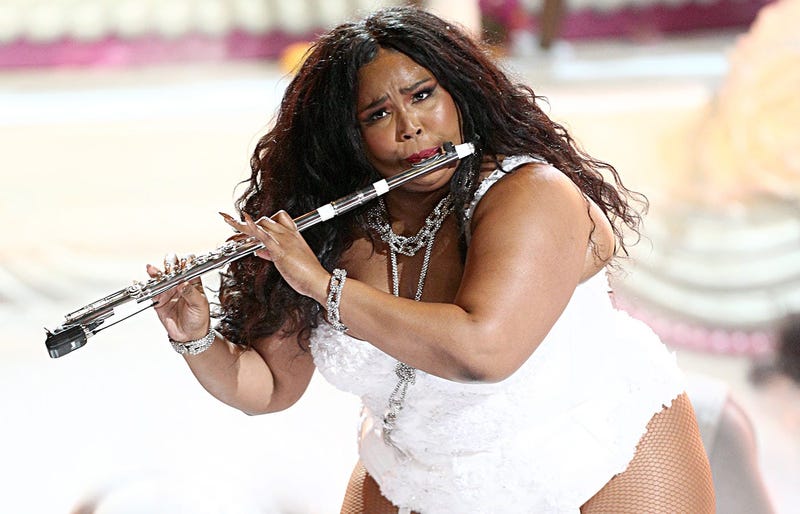 LOS ANGELES, CALIFORNIA - JUNE 23: Lizzo performs onstage at the 2019 BET Awards on June 23, 2019 in Los Angeles, California. 