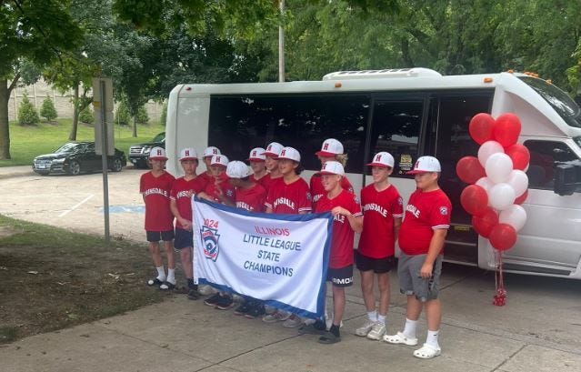 Hinsdale Little League Team 