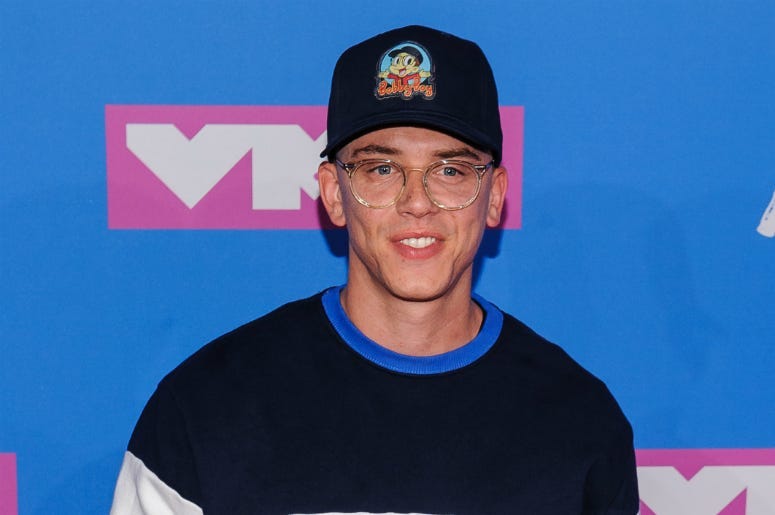 20 August 2018 - New York, New York - Logic. 2018 MTV Video Music Awards at Radio City Music Hall.