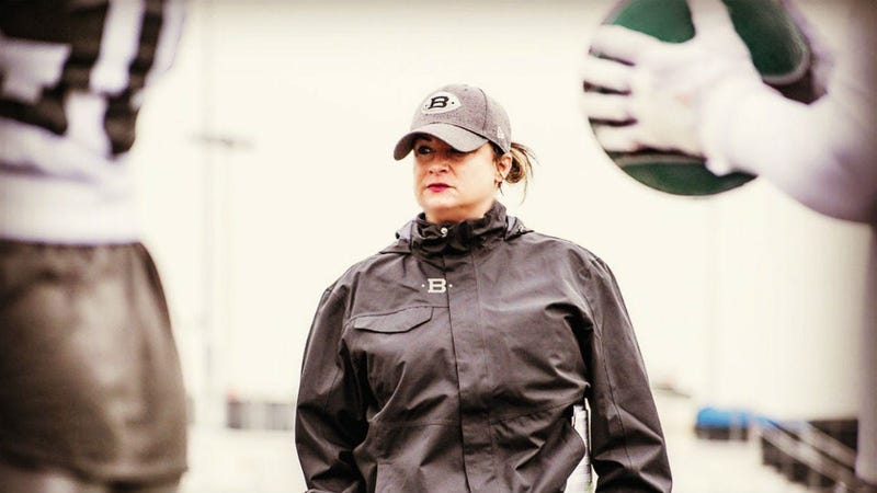 The Tampa Bay Buccaneers announced the team has added Lori Locust as assistant defensive line coach.