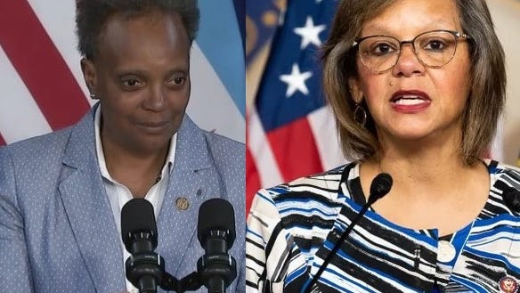 Lightfoot offers final endorsement of Robin Kelly ahead of tomorrow's vote for Illinois Democratic Party chair