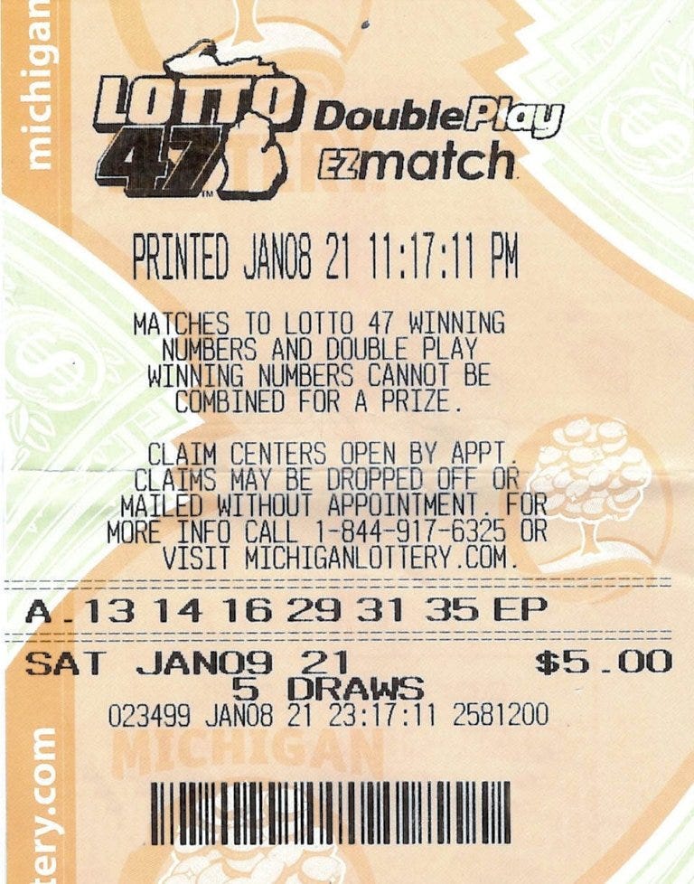 Michigan Lottery winner