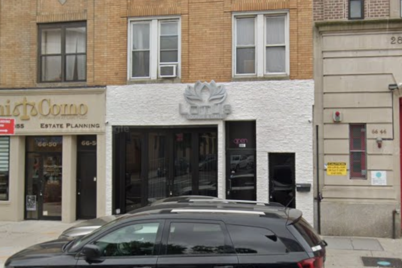 A worker at the Lotus Lounge in Glendale, Queens was seriously injured in a shooting early Saturday morning.