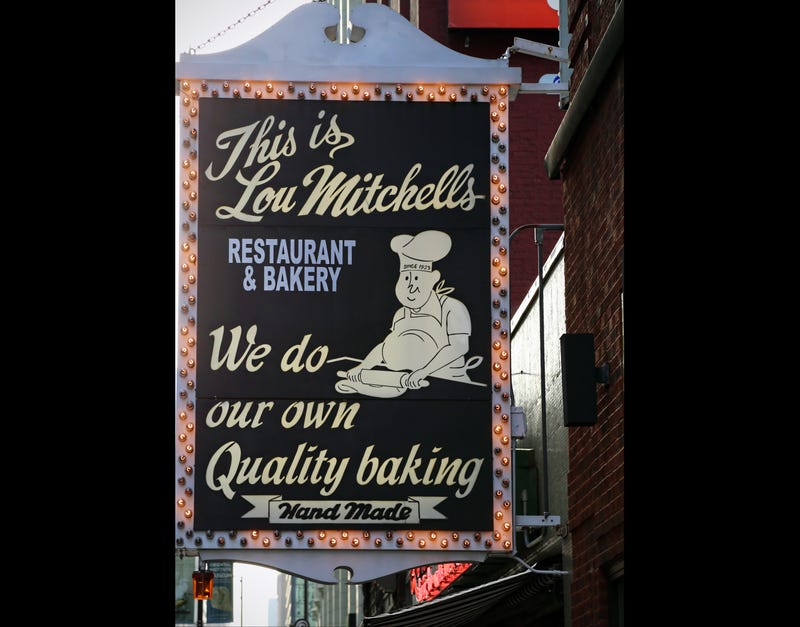 Lou Mitchell's sign