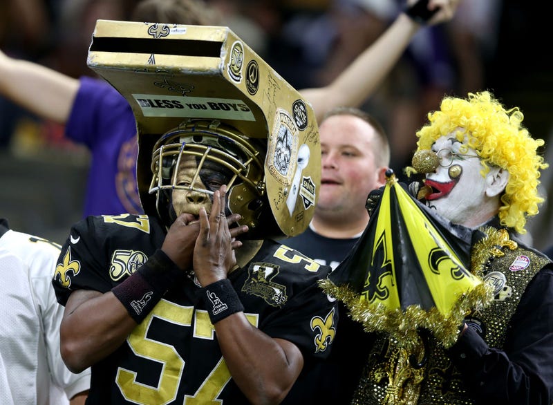 Saints fans