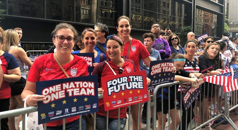 2019 Women's World Cup Ticker-Tape Parade