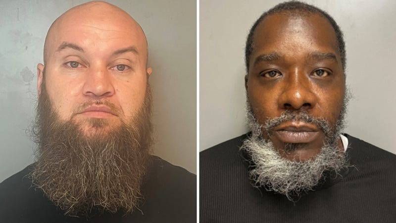 Mugshots of Charles Fulforth and Kevin Roberts