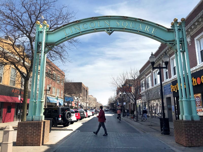 Lincoln Square archway