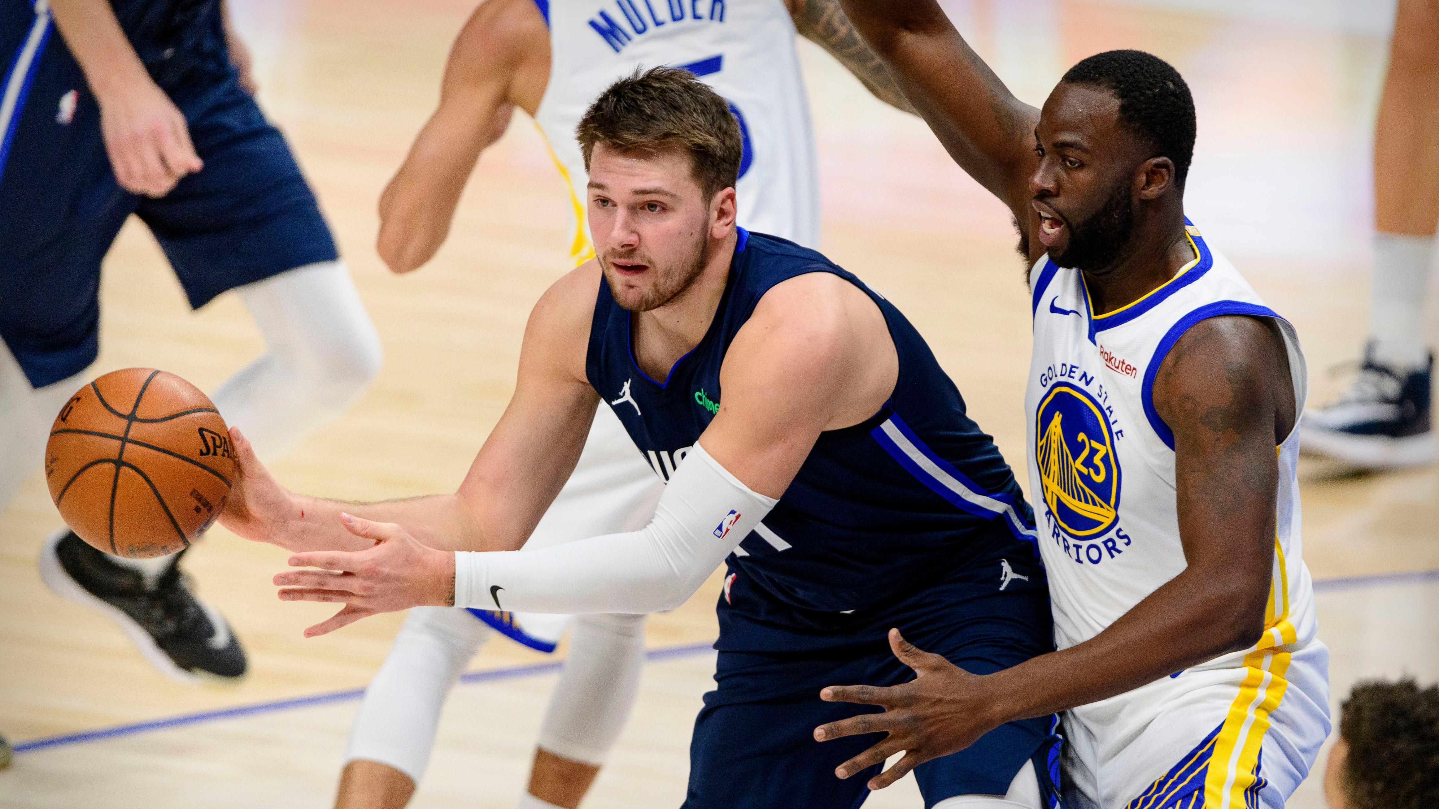 Luka Doncic believes Draymond Green is key to Warriors: 'He's just unbelievable'