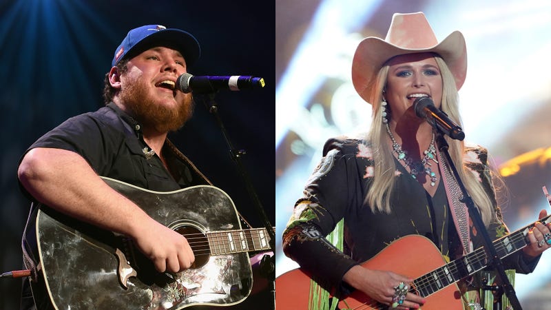 Luke Combs and Miranda Lambert