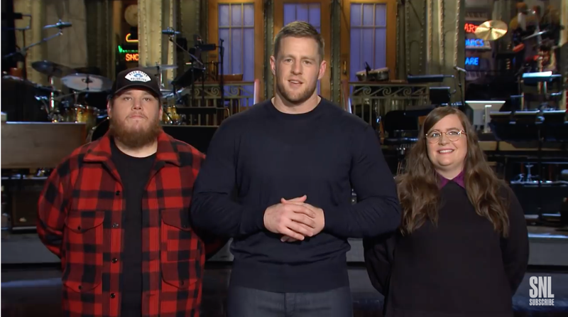 Luke Combs, JJ Watt, SNL, Musical Guest 