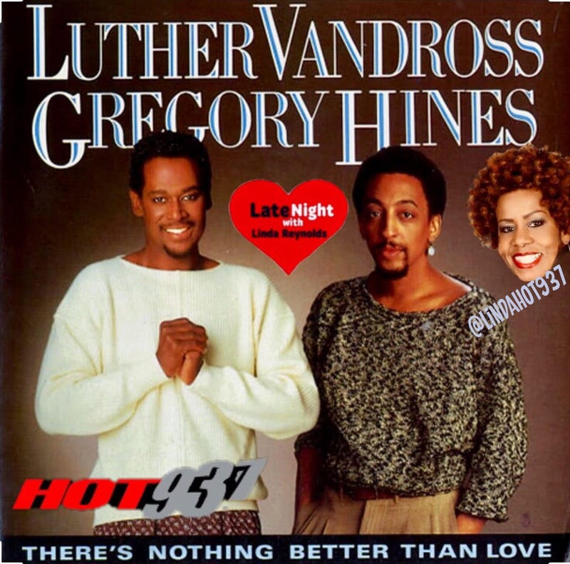 Luther Vandross & Gregory Hines 1st on Late Night Love