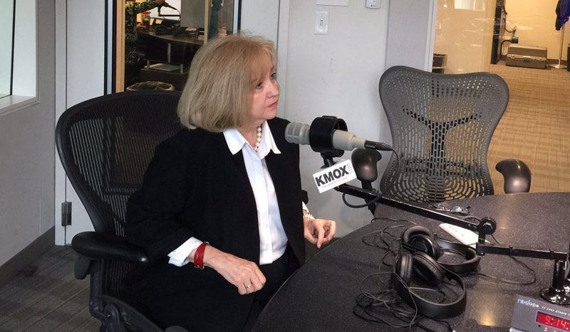 St. Louis Mayor Lyda Krewson in the KMOX studio.