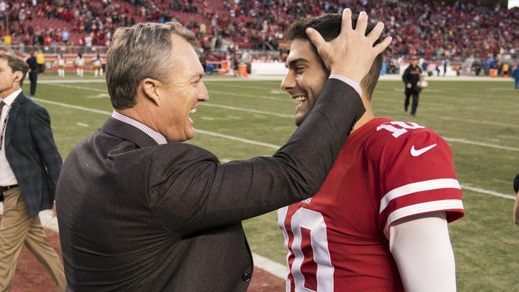 John Lynch: 49ers willing to 'foot the bill' for Jimmy Garoppolo in 2022