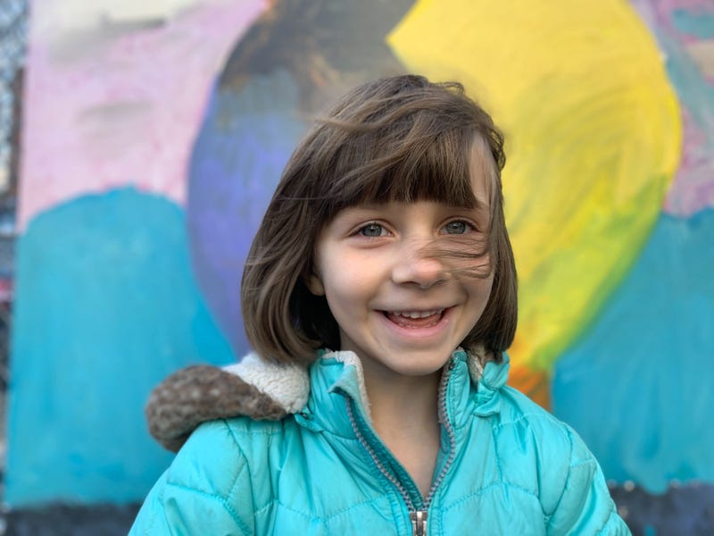 Lyra, age 5.