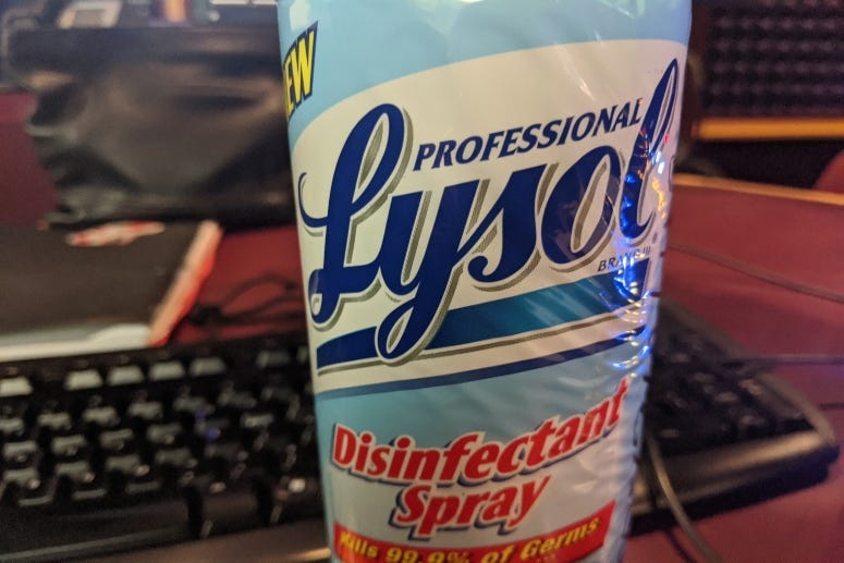 Lysol Spray