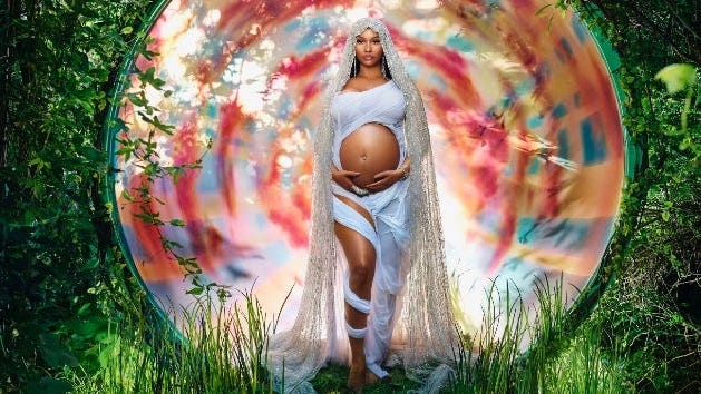 New Mommy Nicki Minaj wants to set up play dates with Drake's son Adonis