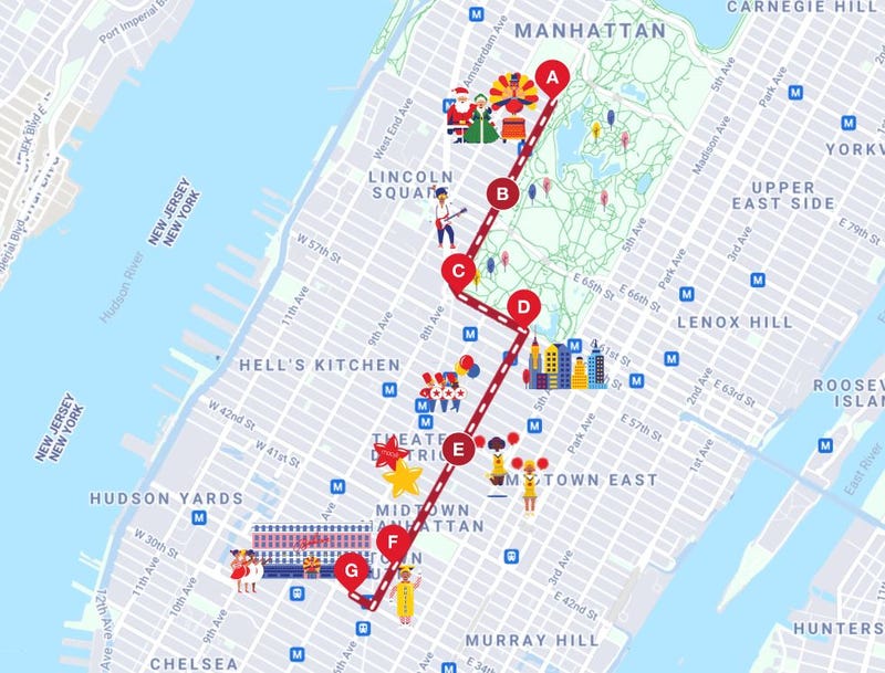 Macy's Route