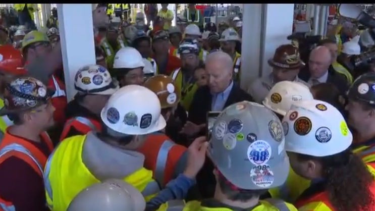 Joe Biden Tells Detroit Worker 'You're Full of S—'