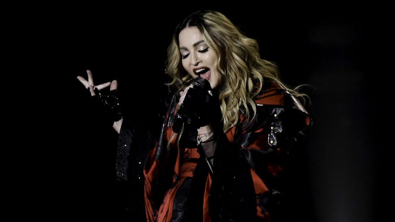 Madonna Performs ‘Like a Prayer’ with Son During Surprise NYE Appearance