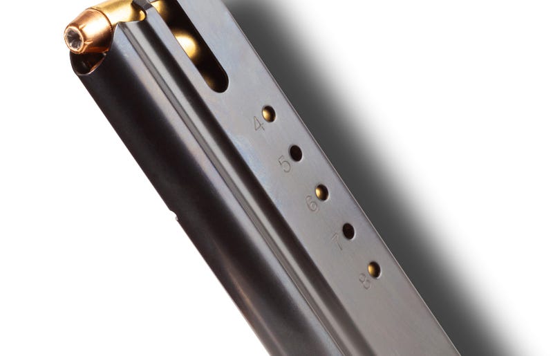 gun magazine with bullets