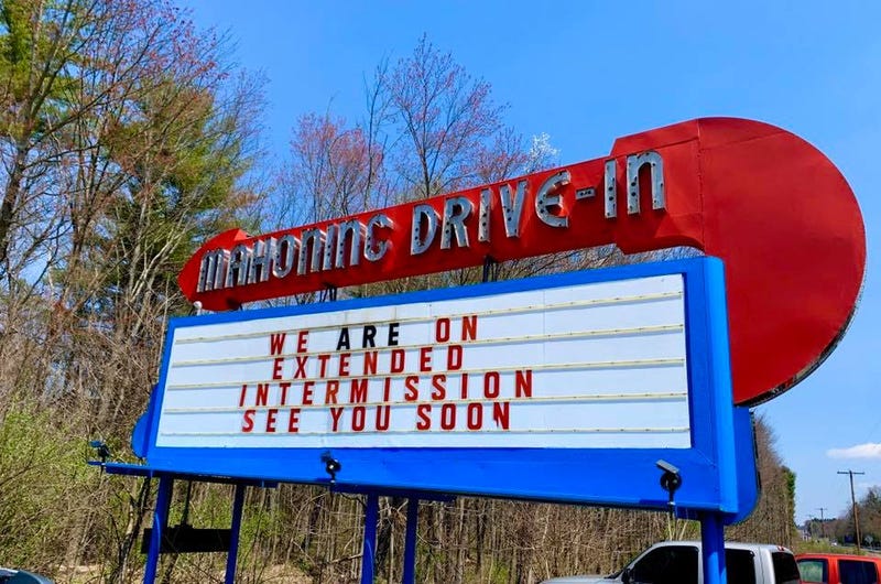 The managers of the Mahoning Drive-In Theater in Lehighton hope to receive approval from Pennsylvania to open in time for its summer season.