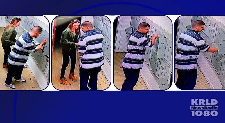 Irving Mail Theft Suspects
