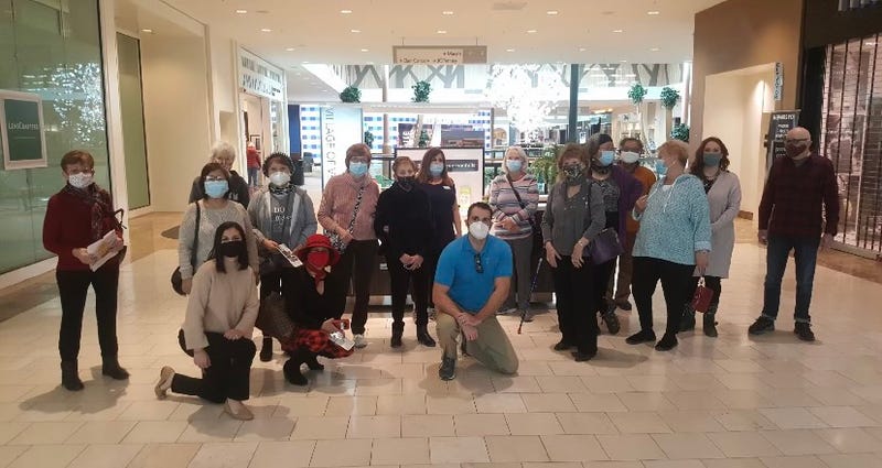 Mall walking